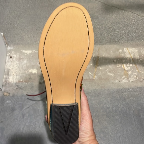 Women's Sacofy Bohemian Leather Brogues Oxfords Size 8 - Picture 5 of 5